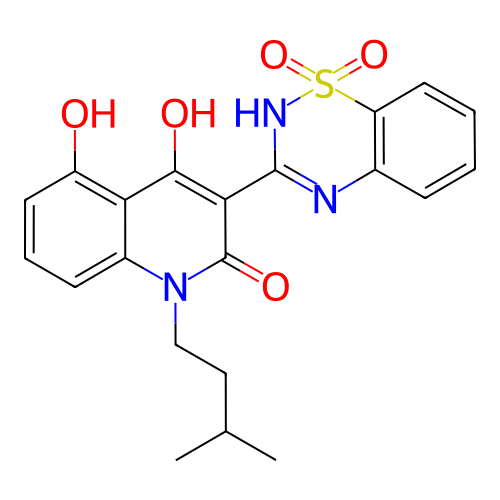 Chemical structure of BindingDB Monomer ID 50181623
