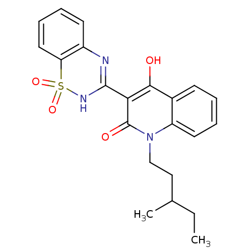 Chemical structure of BindingDB Monomer ID 50181631