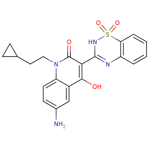 Chemical structure of BindingDB Monomer ID 50181634