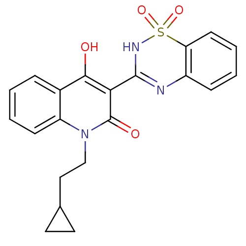 Chemical structure of BindingDB Monomer ID 50181650