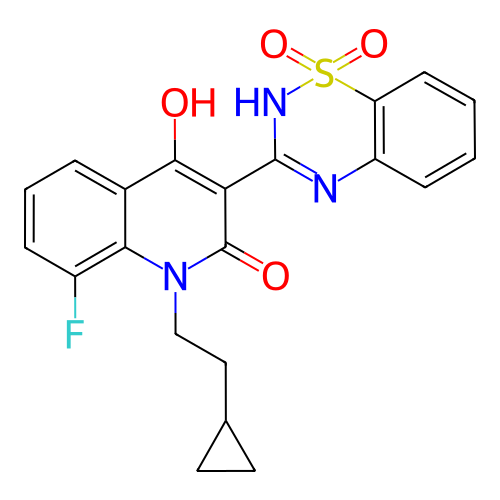 Chemical structure of BindingDB Monomer ID 50181656