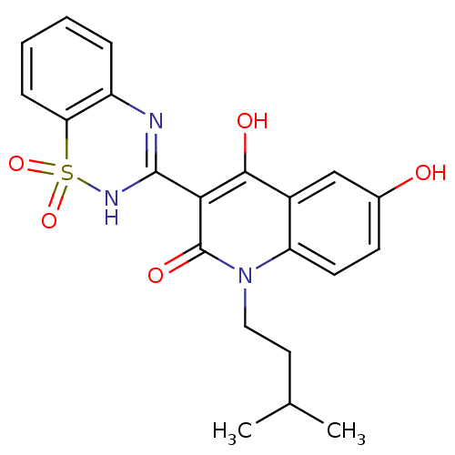 Chemical structure of BindingDB Monomer ID 50181665