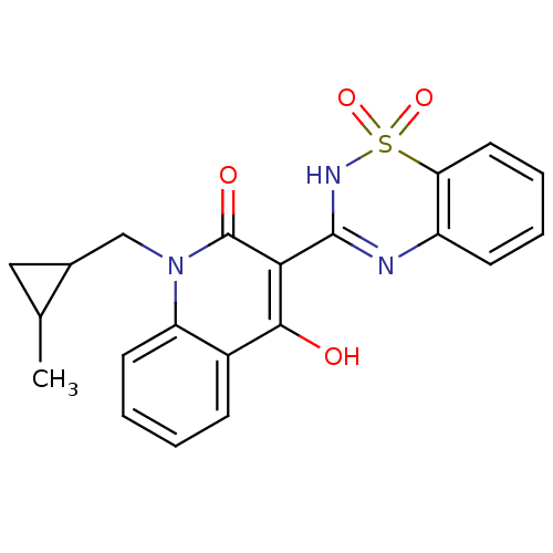 Chemical structure of BindingDB Monomer ID 50181666