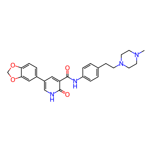 Chemical structure of BindingDB Monomer ID 50181672