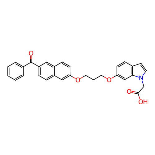 Chemical structure of BindingDB Monomer ID 50181912