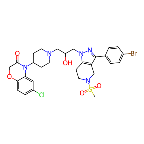 Chemical structure of BindingDB Monomer ID 50182107