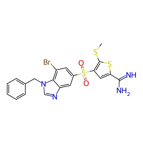 Chemical structure of BindingDB Monomer ID 50182171