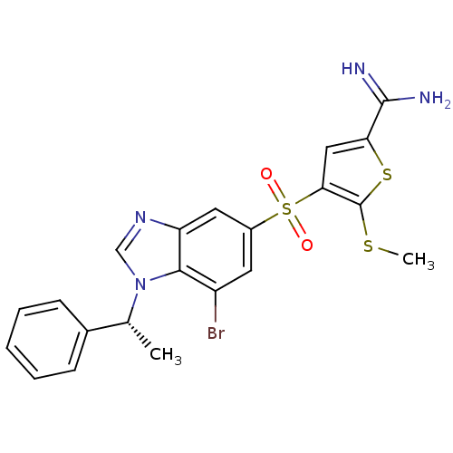 Chemical structure of BindingDB Monomer ID 50182172