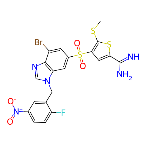 Chemical structure of BindingDB Monomer ID 50182174
