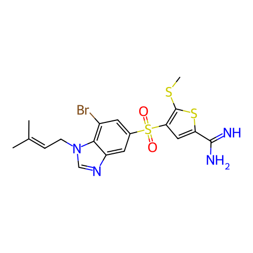 Chemical structure of BindingDB Monomer ID 50182176