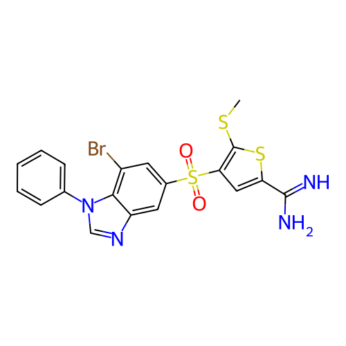 Chemical structure of BindingDB Monomer ID 50182186