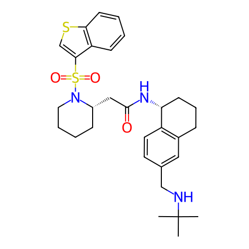 Chemical structure of BindingDB Monomer ID 50182230
