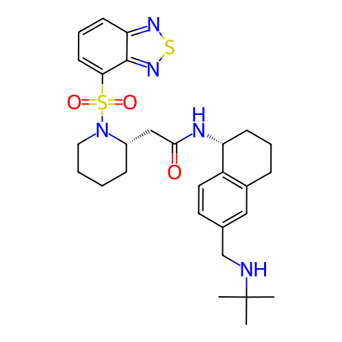 Chemical structure of BindingDB Monomer ID 50182235