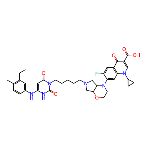 Chemical structure of BindingDB Monomer ID 50182657
