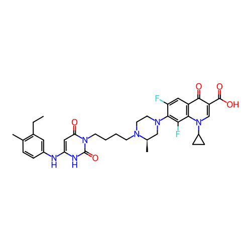 Chemical structure of BindingDB Monomer ID 50182665