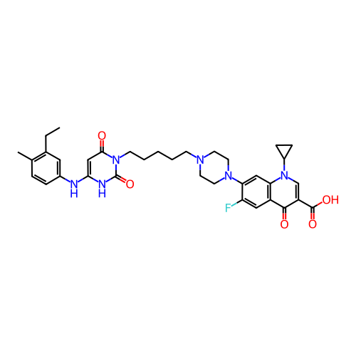 Chemical structure of BindingDB Monomer ID 50182671