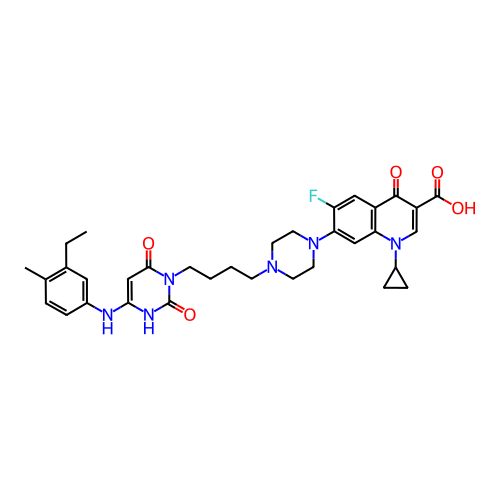 Chemical structure of BindingDB Monomer ID 50182675