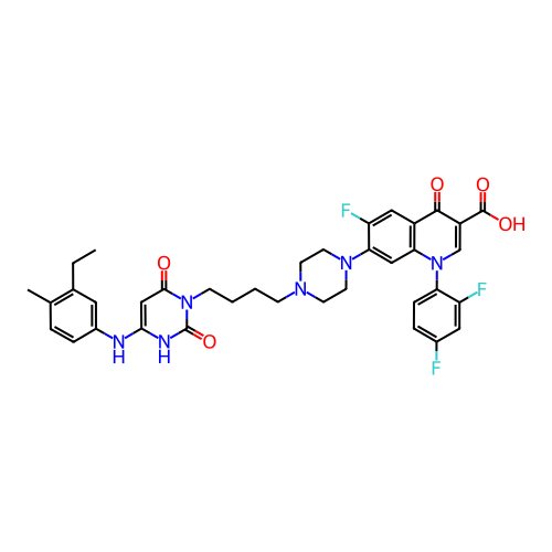 Chemical structure of BindingDB Monomer ID 50182676