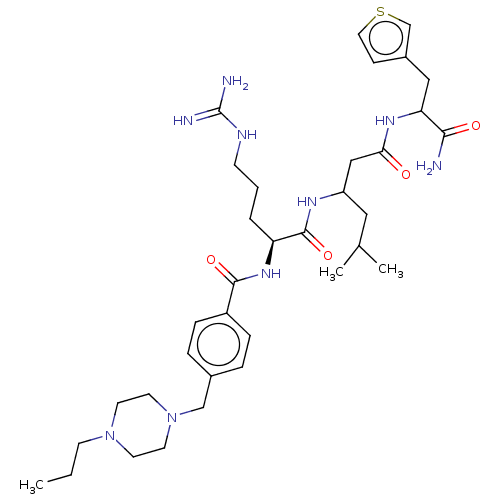 Chemical structure of BindingDB Monomer ID 50182721