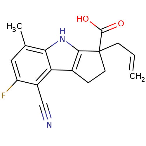 Chemical structure of BindingDB Monomer ID 50182773