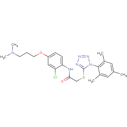 Chemical structure of BindingDB Monomer ID 50183192