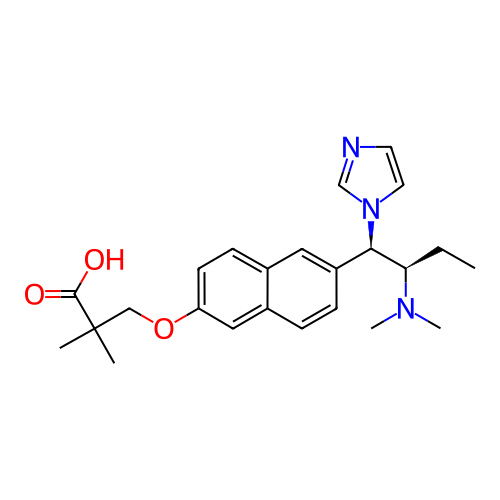 Chemical structure of BindingDB Monomer ID 50183224