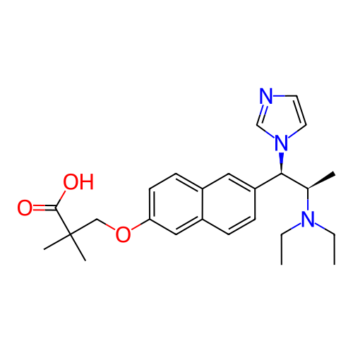 Chemical structure of BindingDB Monomer ID 50183225