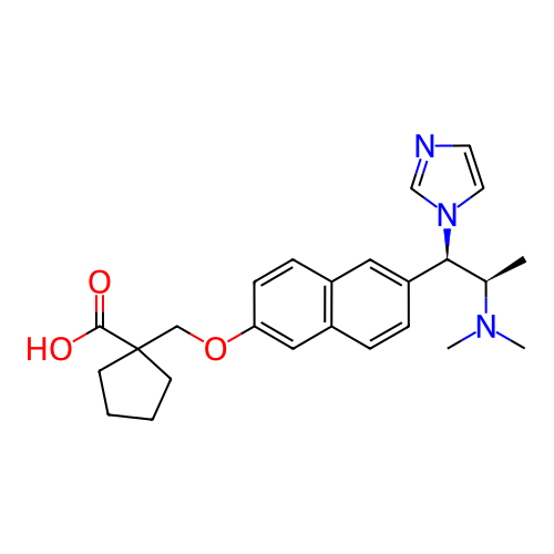 Chemical structure of BindingDB Monomer ID 50183228
