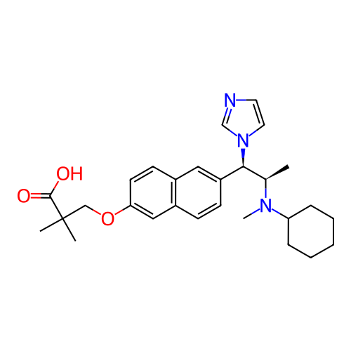 Chemical structure of BindingDB Monomer ID 50183234
