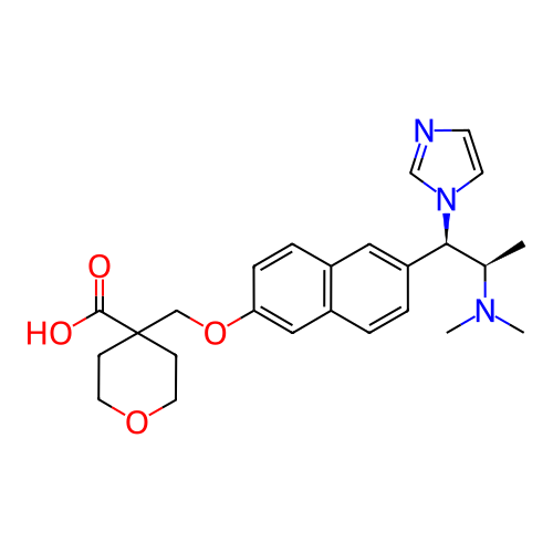 Chemical structure of BindingDB Monomer ID 50183235
