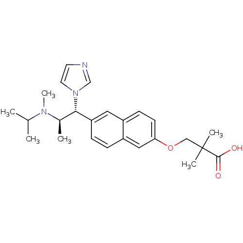 Chemical structure of BindingDB Monomer ID 50183237