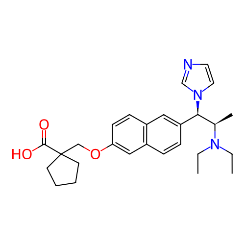 Chemical structure of BindingDB Monomer ID 50183243