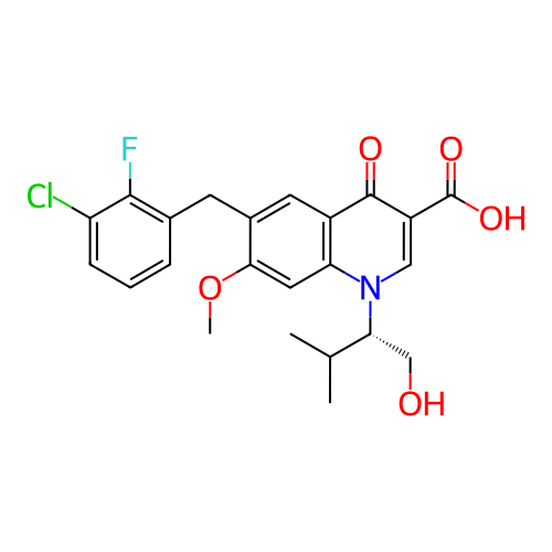 Chemical structure of BindingDB Monomer ID 50183273