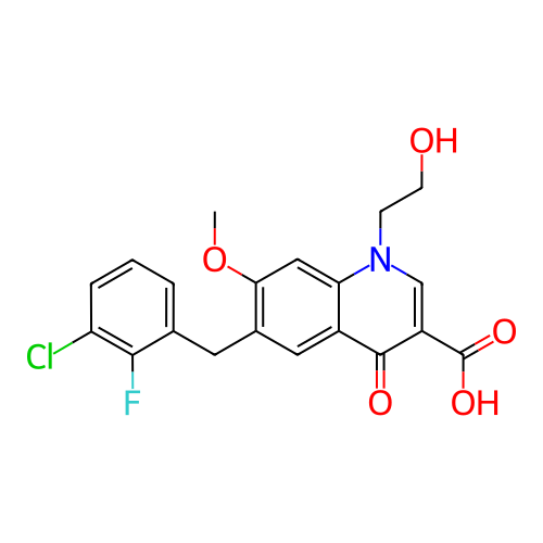 Chemical structure of BindingDB Monomer ID 50183274