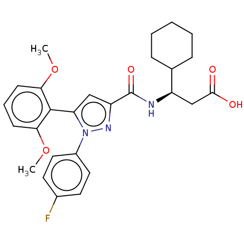 Chemical structure of BindingDB Monomer ID 50183343
