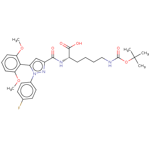 Chemical structure of BindingDB Monomer ID 50183349