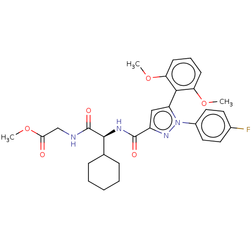 Chemical structure of BindingDB Monomer ID 50183362
