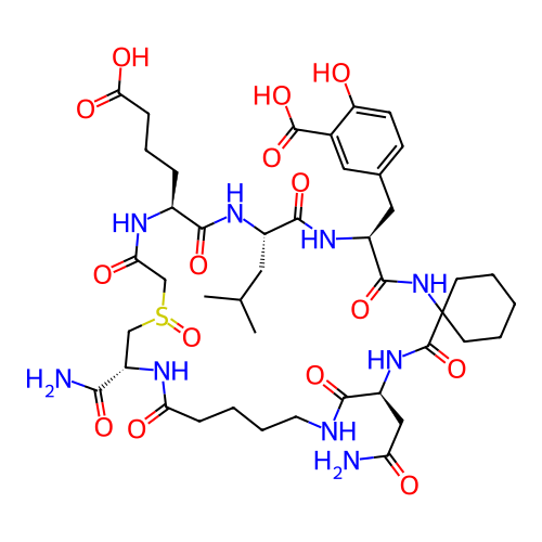 Chemical structure of BindingDB Monomer ID 50183413