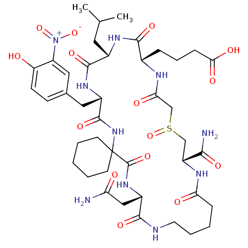 Chemical structure of BindingDB Monomer ID 50183420