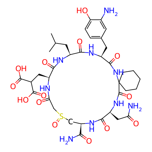 Chemical structure of BindingDB Monomer ID 50183421