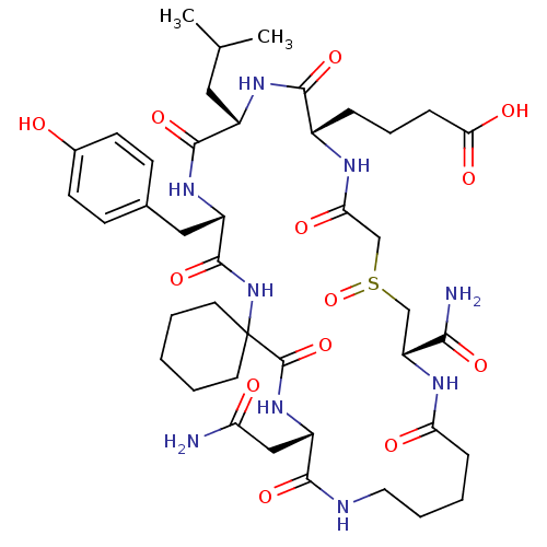 Chemical structure of BindingDB Monomer ID 50183427
