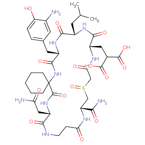 Chemical structure of BindingDB Monomer ID 50183429