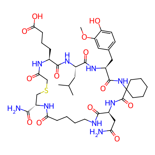 Chemical structure of BindingDB Monomer ID 50183437