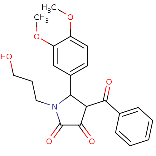 Chemical structure of BindingDB Monomer ID 50183460