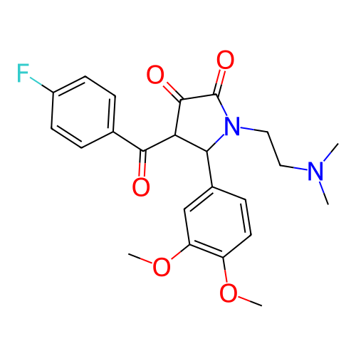 Chemical structure of BindingDB Monomer ID 50183461