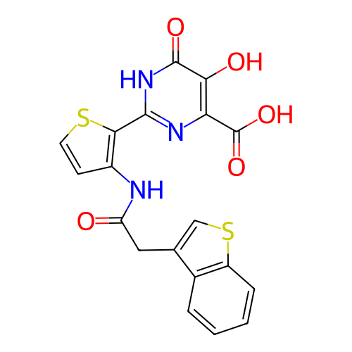 Chemical structure of BindingDB Monomer ID 50183504