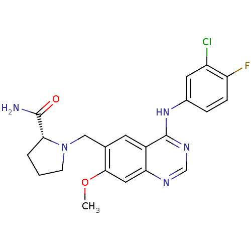 Chemical structure of BindingDB Monomer ID 50183837