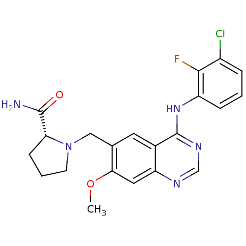 Chemical structure of BindingDB Monomer ID 50183850