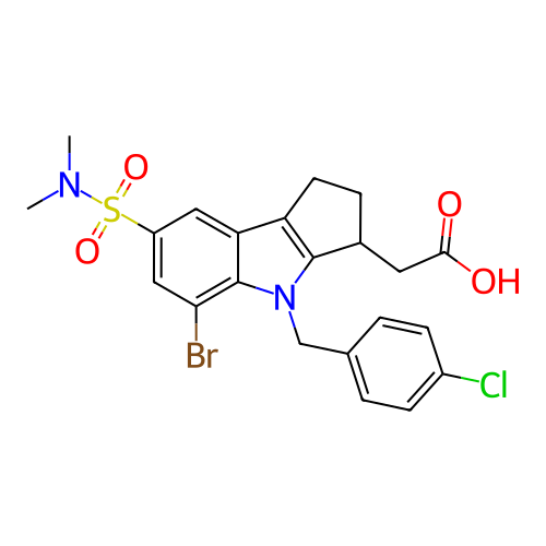 Chemical structure of BindingDB Monomer ID 50184243