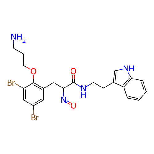 Chemical structure of BindingDB Monomer ID 50184420